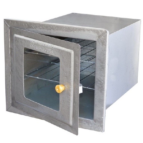 Forno para Fogão à Lenha Reforçado - Frente de vidro