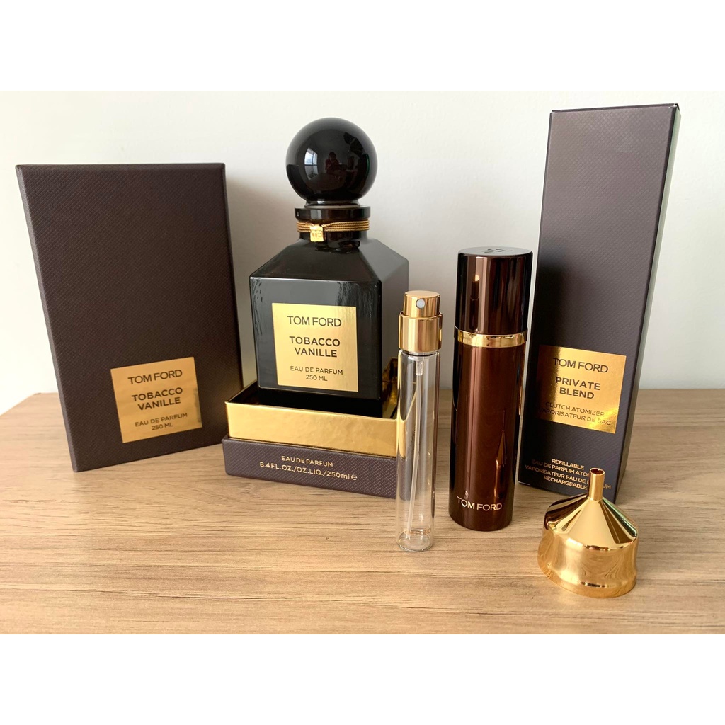 Caixa de Perfume Vazia mais o Frasco vazio Tom Ford Tobacco Vanille ...