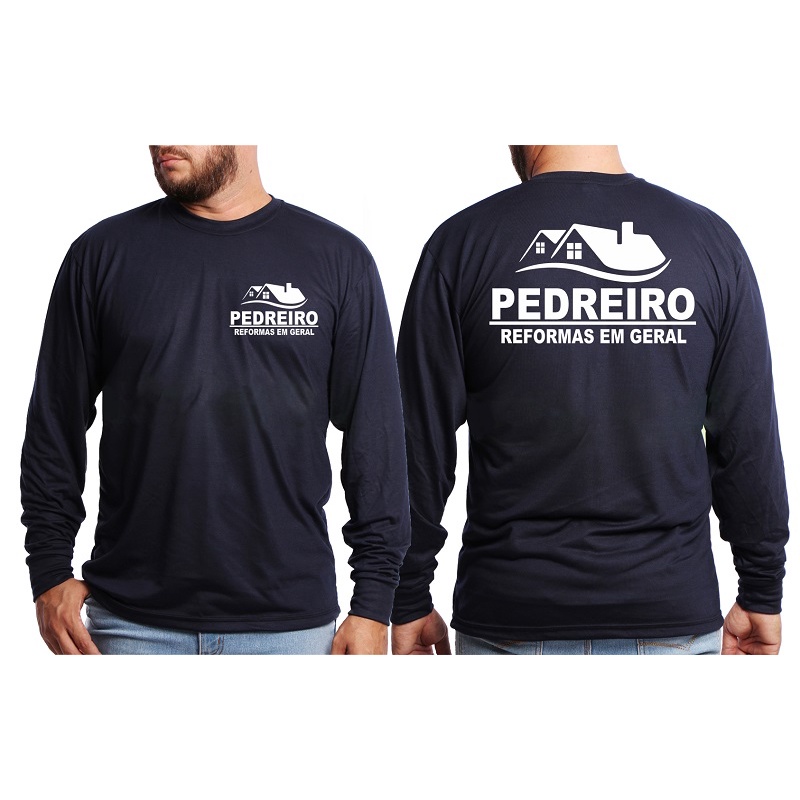 Camiseta Pedreiro Trabalho Uniforme Profissional Autônomo