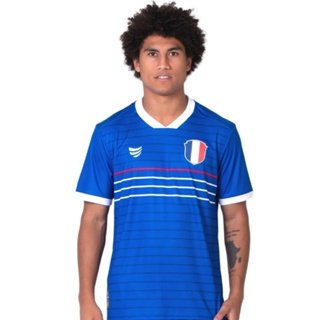 Camisa França Super Bolla Seleção Francesa Copa Do Mundo Top