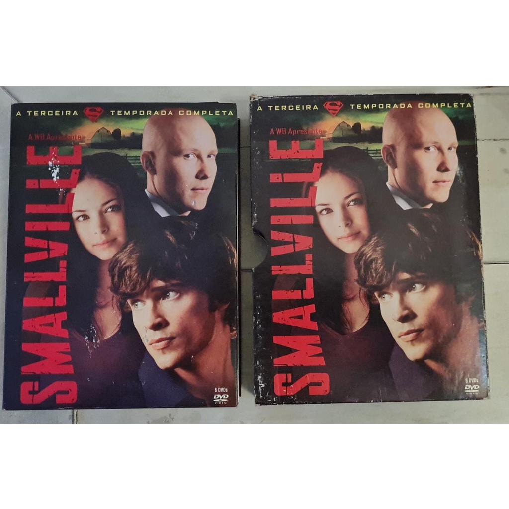 Box Smallville Terceira Temporada Novo Original 6 dvds - | Shopee Brasil