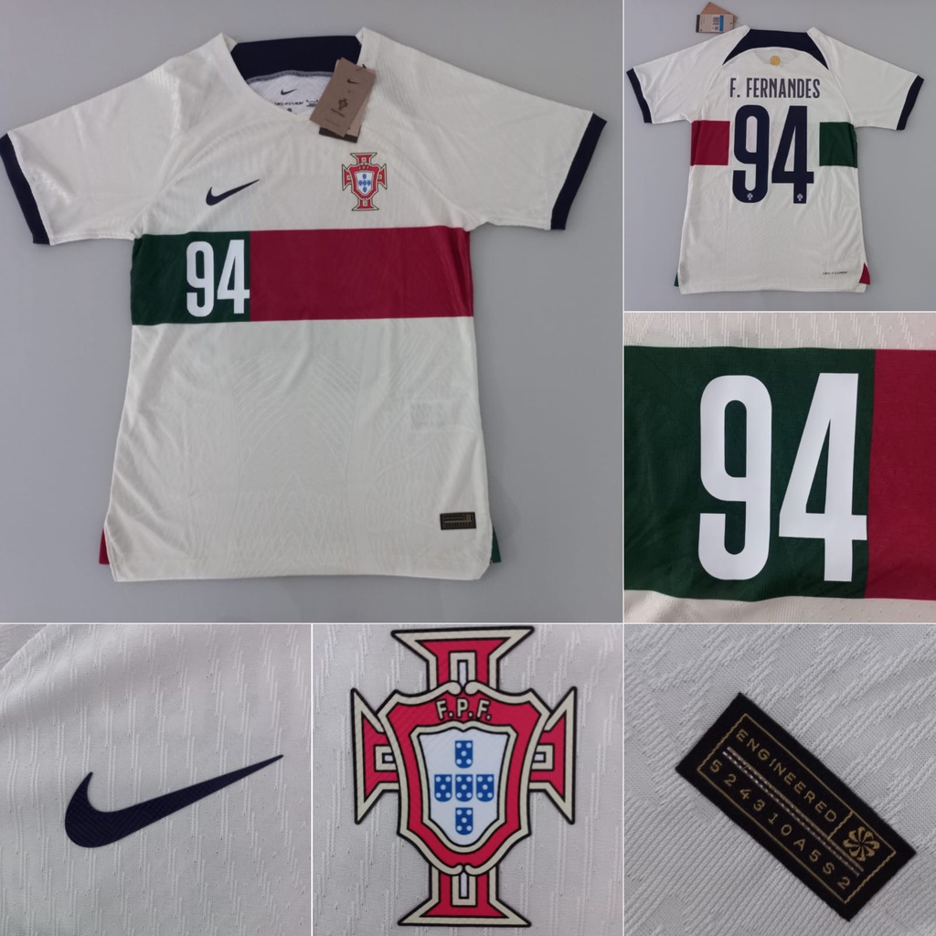 Camisa Portugal Authentic 2022 - #94 F. FERNANDES
