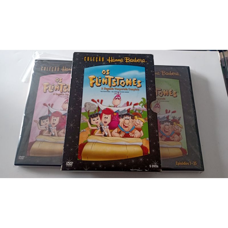 Box Os Flintstones 2ª Temporada Coleção Hanna Barbera | Shopee Brasil