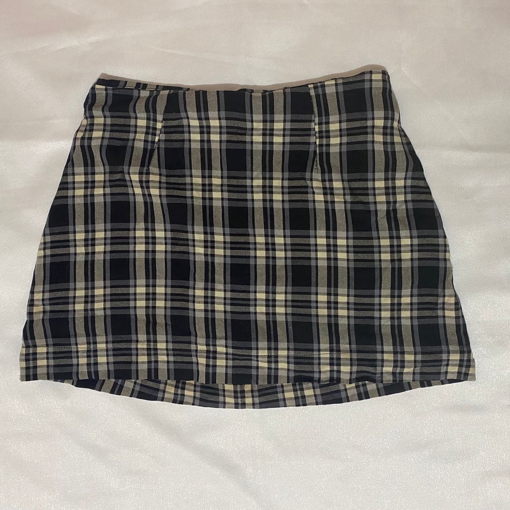 Saia xadrez Blue Steel Shopee Brasil