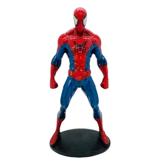 Boneco Homem Aranha Herói Estatueta Marvel Estátua Colecionável de Resina