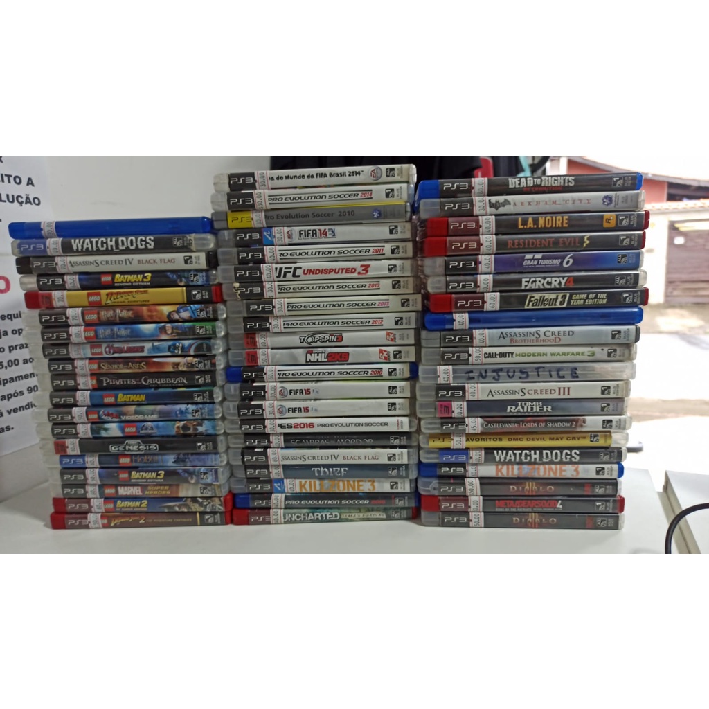 Jogos para Video Game Playstation 3 - Seminovo - Original