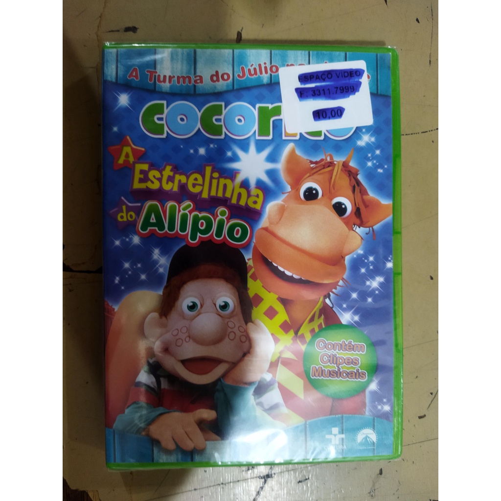 DVD Cocoricó A Estrelinha de Alípio (Lacrado)