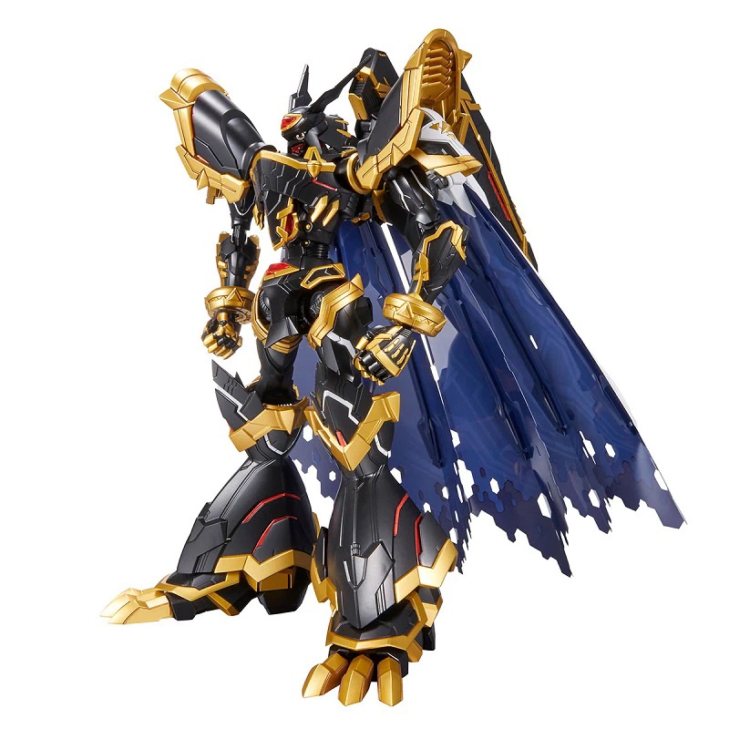 Boneco Alphamon Amplified Digimon Figure Rise Kit Bandai Amplified Model