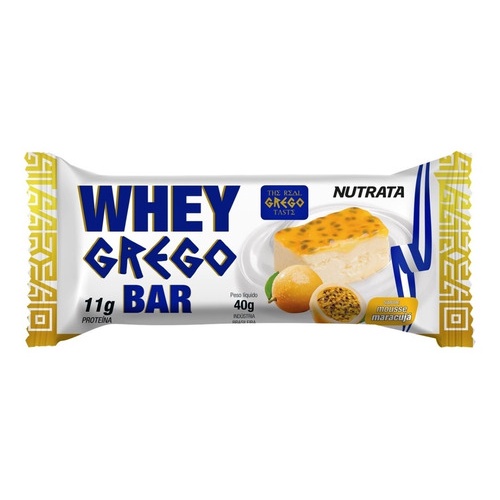 Whey Grego Bar Mousse de Maracujá (40) – Nutrata