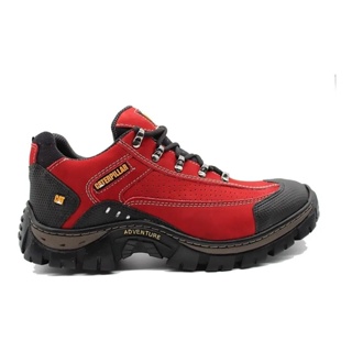 Bota tenis masculina caterpillar best sale couro cat cano baixo top+