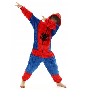Pijama Macacão Homem Aranha Kigurumi Menino Menina - Envio Imediato