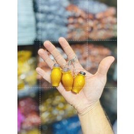 Pct de Botija Chaveiro DouradoPct C/50