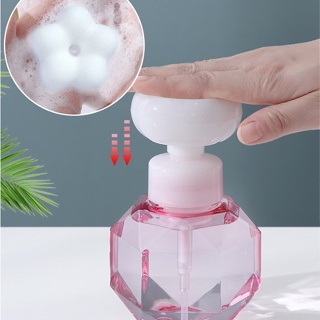 Dispenser Sabonete Líquido De Shampoo bomba Espuma FLOR Para Casa Banheiro CLINK