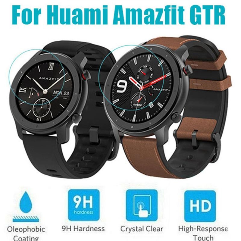 Pelicula De Vidro Temperado smartwatch huami Xiaomi Amazfit Gtr 42mm 47mm