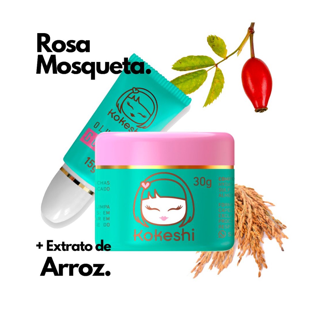 Kit Renovadores Faciais Kokeshi