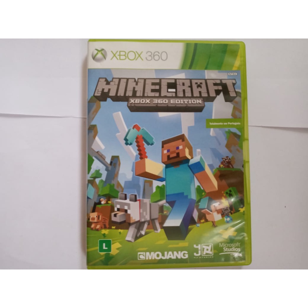 Minecraft XBOX 360-ORIGINAL | Shopee Brasil