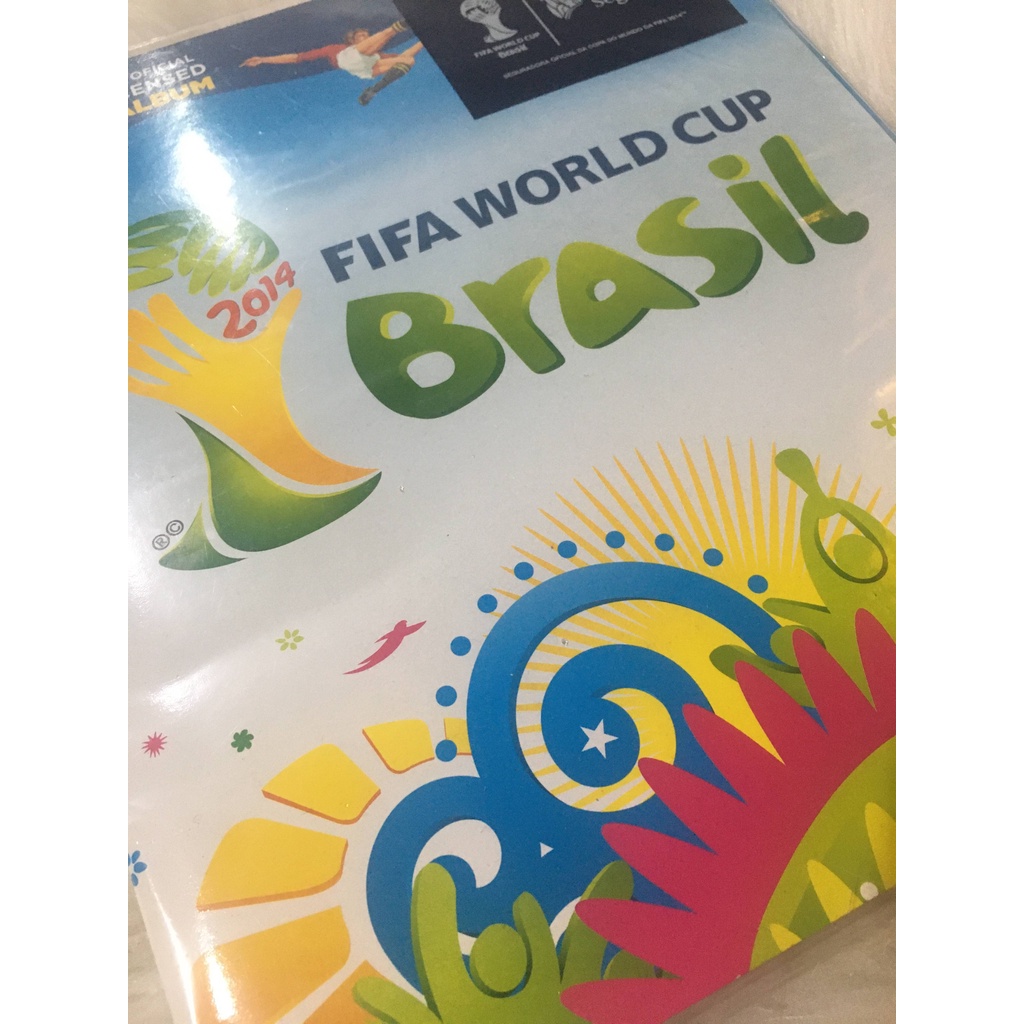 Album de Figurinha Fifa World Cup Brasil 2014 Livro Oficial Ilustrado ...