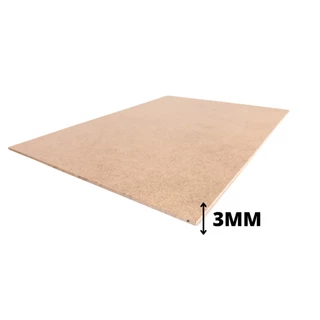 Lote com 10 peças de MDF Pinus 20,2x28,8cm decoração