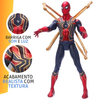 Boneco Homem Aranha Grande Articulado Com Garras Original Brinquedo ...