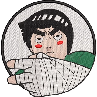 Patch bordado Naruto Rock Lee termocolante