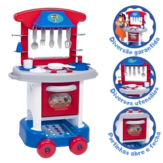 Mini Cozinha Infantil Play Time Para Meninos Cotiplas