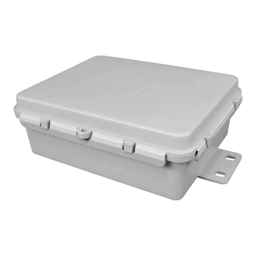 Caixa Hermética Multiuso Mini / Pequena Cinza - Pacific- 17 x 13,5 x 6,5 cm - CHM0012