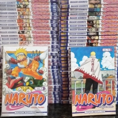 Manga Naruto | Edição Pocket | Vários Vols(2 ao 72) - Avulsos