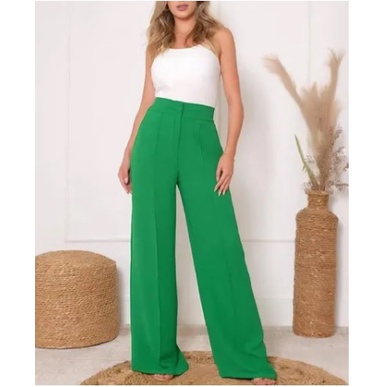 CALÇA PANTALONA - VERDE BANDEIRA