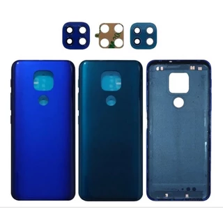 tampa traseira + lente para moto g9 play novo