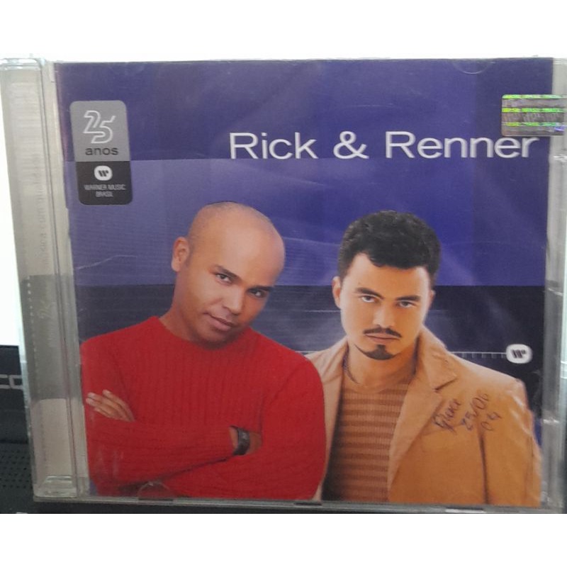 CD-RICK E RENNER-SERIE 25 ANOS WARNER MUSIC -CONSERVADO | Shopee Brasil