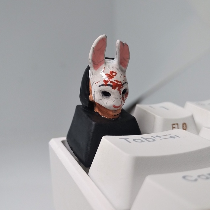 Keycap ( tecla para teclado mecânico ) personalizada - Caçadora (Dead By Daylight)