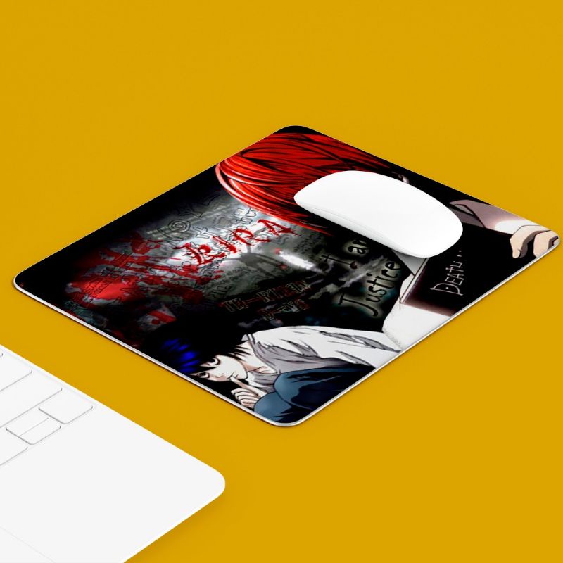 Mouse Pad 21x17Cm Várias Estampas Anime Death Note | Shopee Brasil