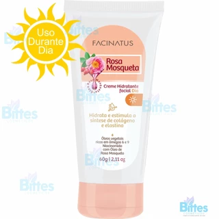 Creme Facial Dia Rosa Mosqueta Facinatus Hidratante