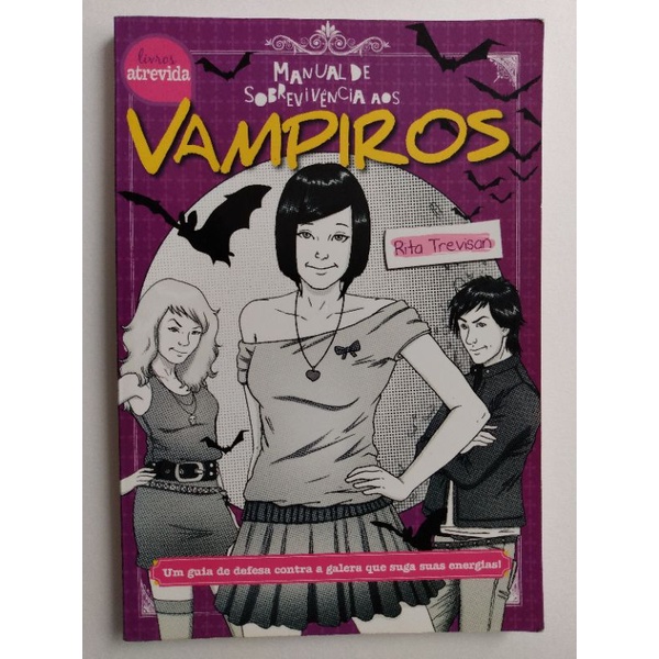 Manual de Sobrevivência aos Vampiros | Shopee Brasil