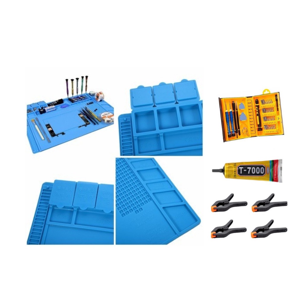 Kit Manta S-160 + Chave TOOLS 38IN1 + Cola T7000 com Grampos