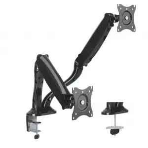 Suporte Duplo De Mesa Para 2 Monitores 13 á 27 Brasforma Sbrm724