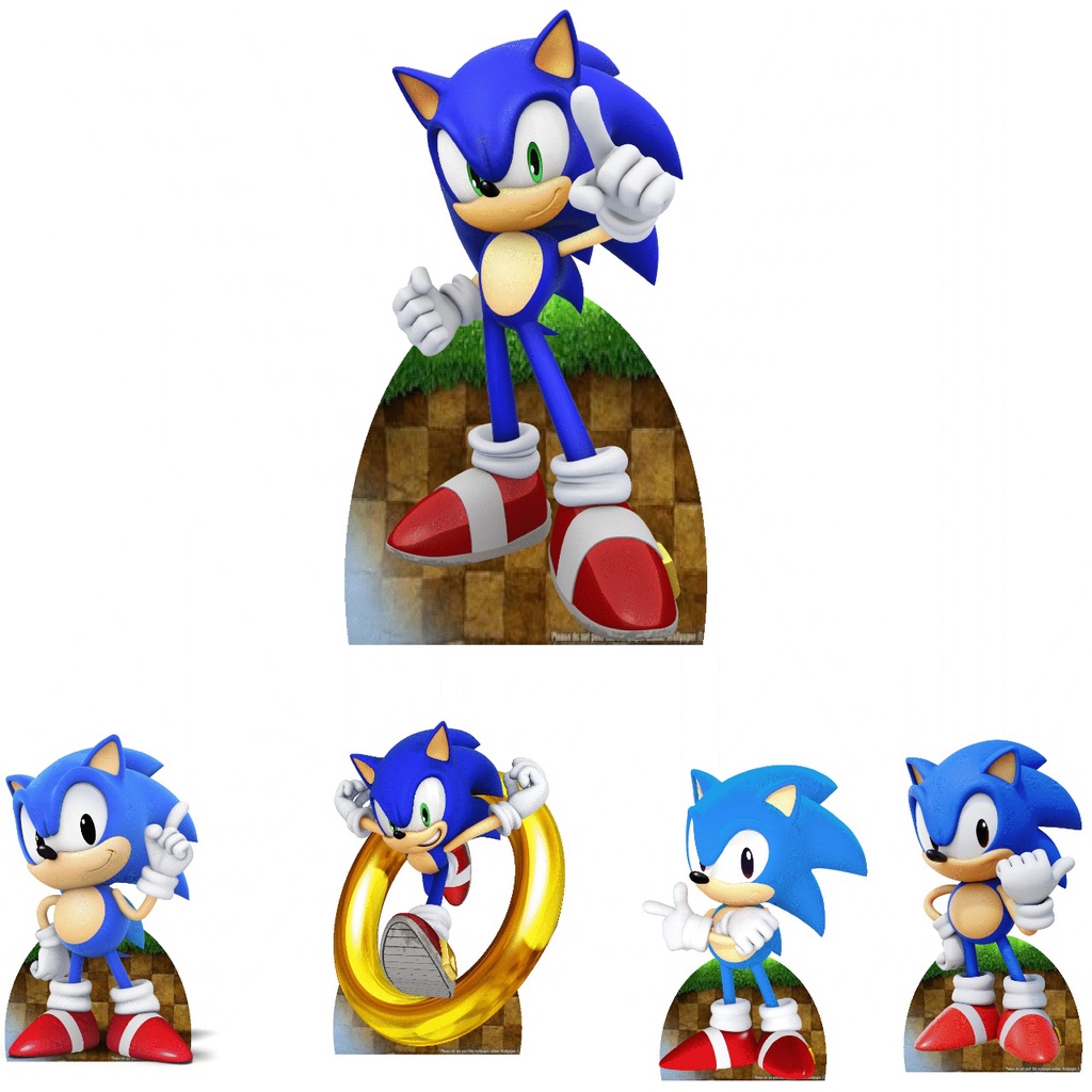 kit display de mesa e de chão sonic | Shopee Brasil