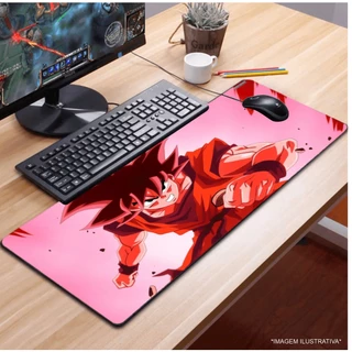 Mouse Pad Gamer 65x32cm Varias Estampas Dragon Ball
