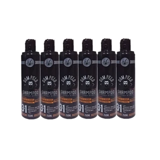 6x Shampoo Escurecedor Cabelos Grisalhos Hidrata e Nutri Dom Pelo
