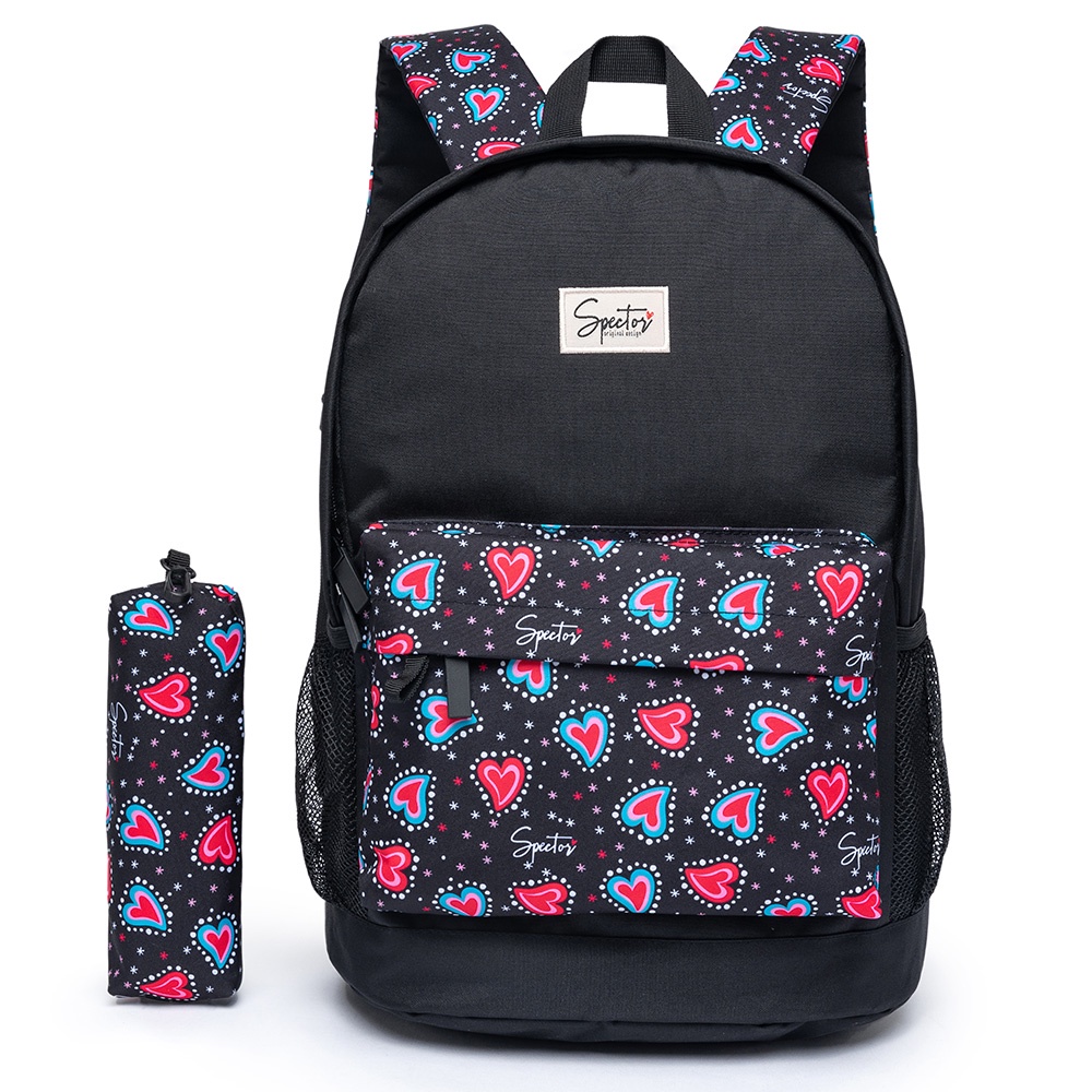 Milageto Mochilas Femininas Bonitas à Prova de Roubo Livro Multi