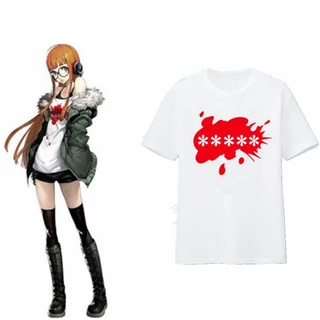 Camiseta Camisa Futaba Sakura Persona 5 Cosplay Anime Mangá