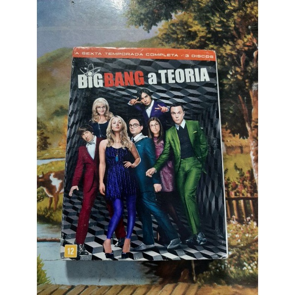 Box dvd Big Bang a Teoria a sexta temporada completa | Shopee Brasil