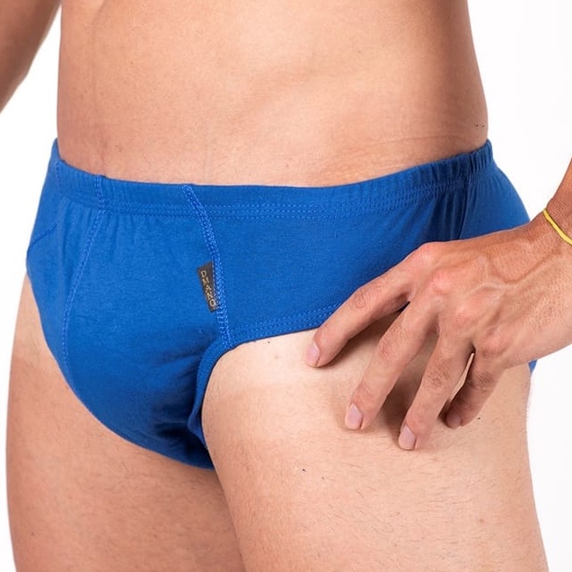 Cueca Slip Algodão Com Elástico Cueca Masculina Confortável Básica
