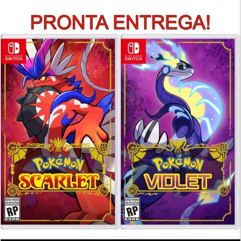 Jogo Nintendo Switch Pokémon Violet Mídia Física