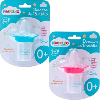 Dosador Para Remédio para Bebê Pimpolho - ROSA