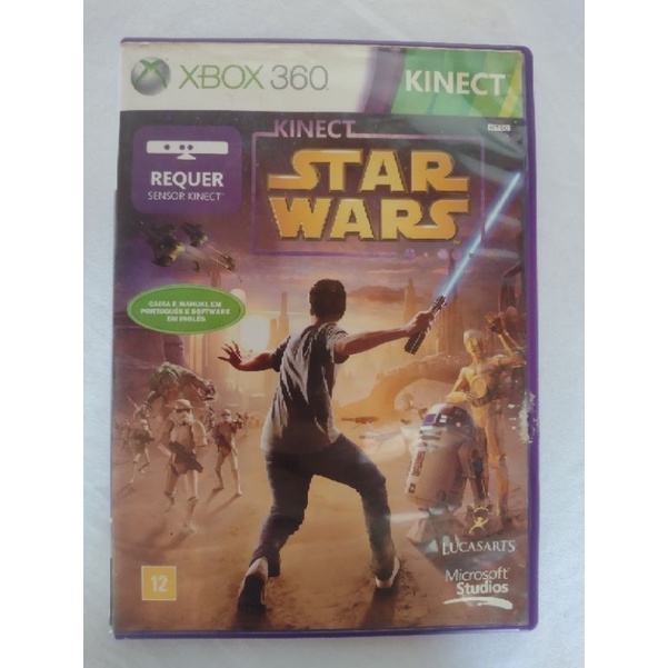 Jogo Kinect Star Wars - Xbox 360 - Mídia Física Original