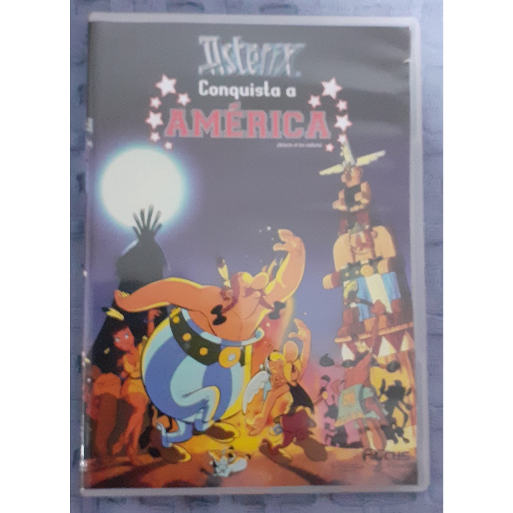 DVD Asterix Conquista a América - Animação | Shopee Brasil