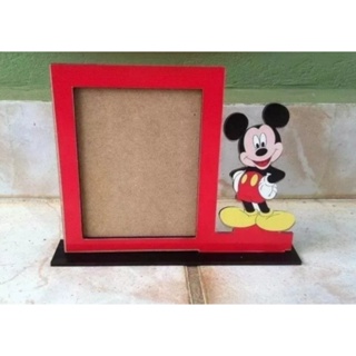 kit porta retrato tema Mickey Golden lembrança festas