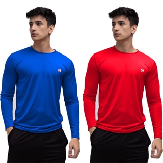 Kit 2 Camisetas Térmicas Masculina Segunda Pele Camisa Uv50+