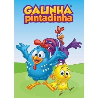 Lembrancinha de aniversário para Colorir Livro Infantil Galinha Pintadinha